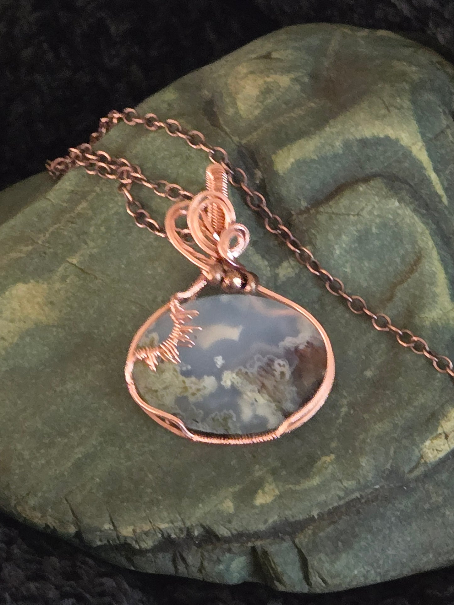 Scenic Moss Agate!
