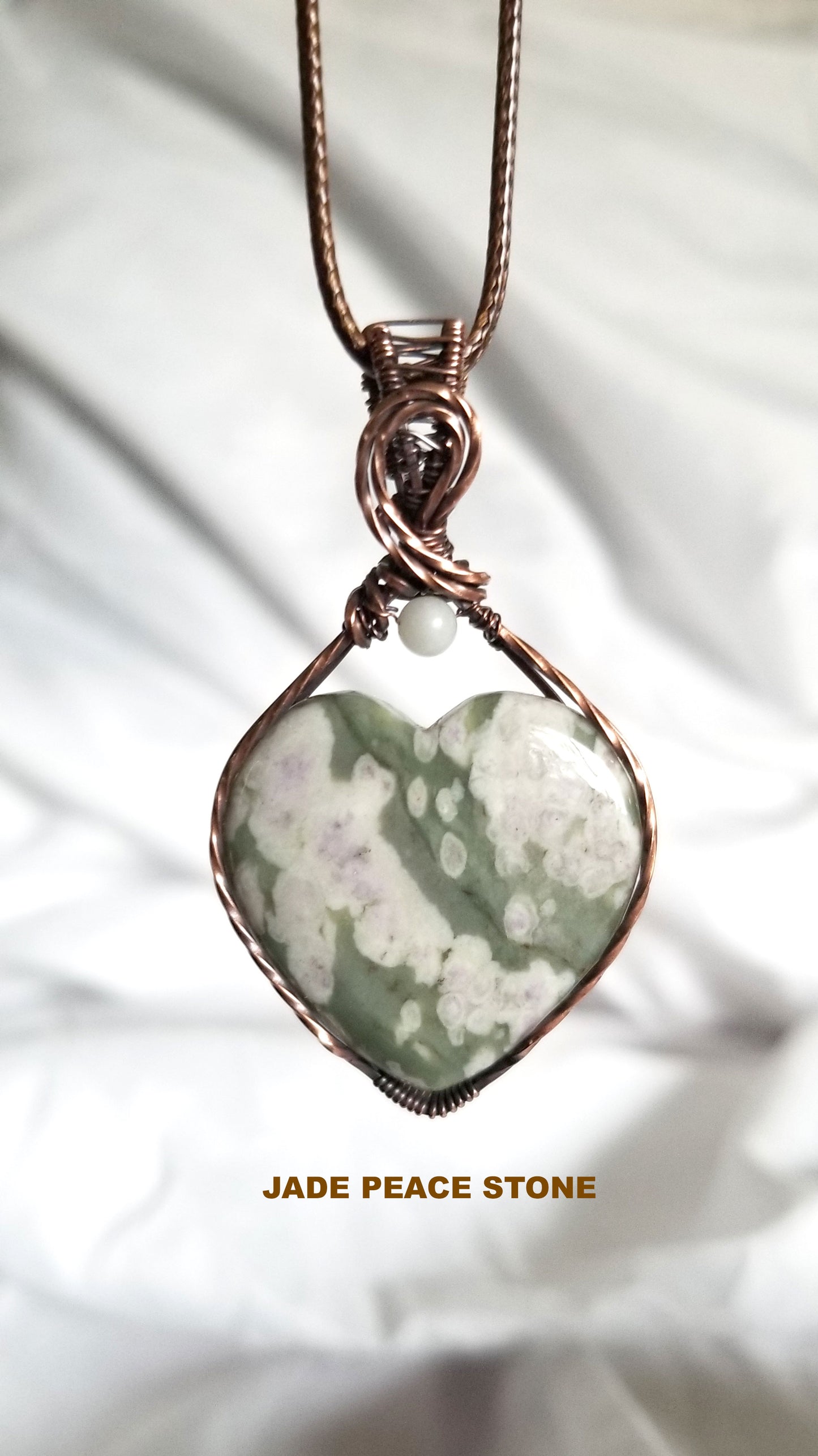 Peace Jade Heart