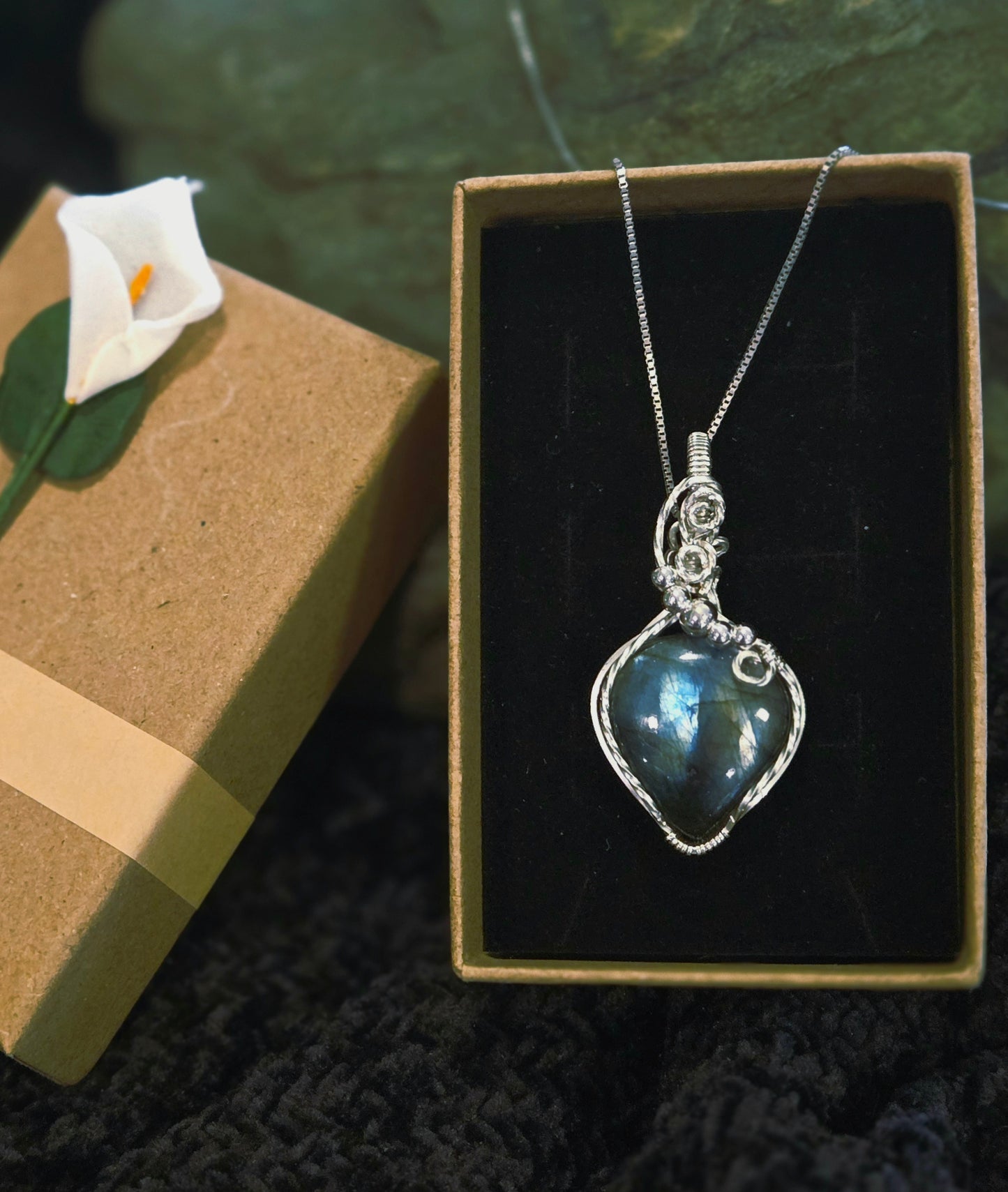 Labradorite in Sterling Silver