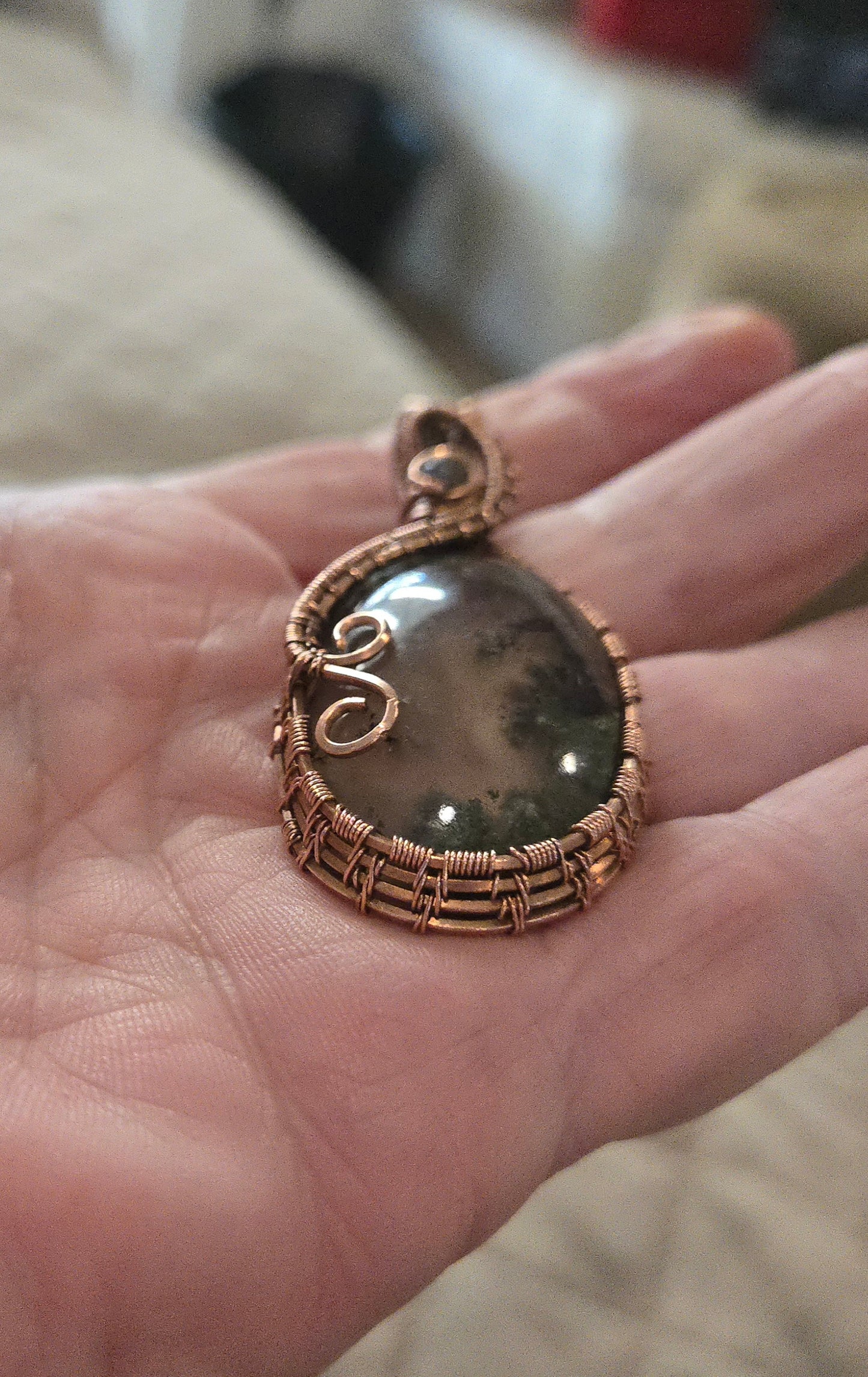 Scenic Moss Agate