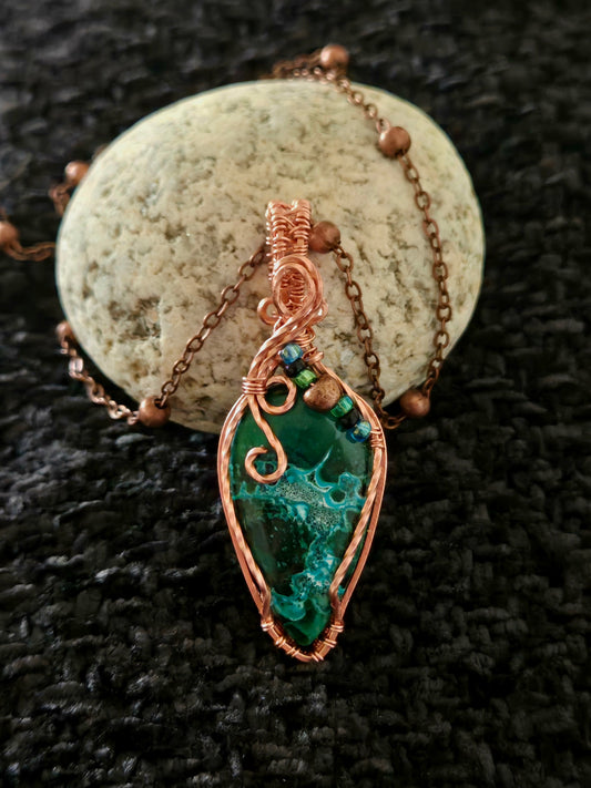 Malachite-Chrysocolla