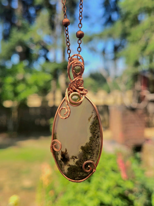 Scenic Moss Agate