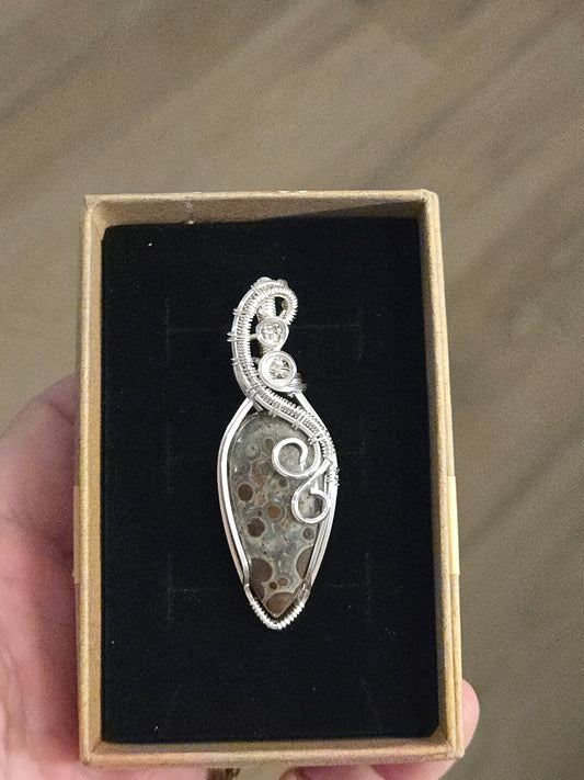 Crazy Lace Agate in Sterling Silver