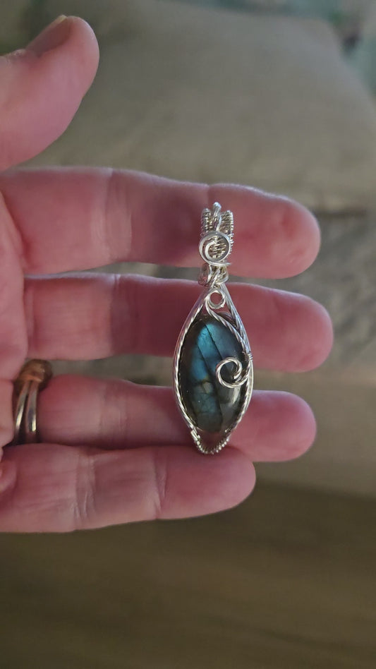 Labradorite in Sterling Silver