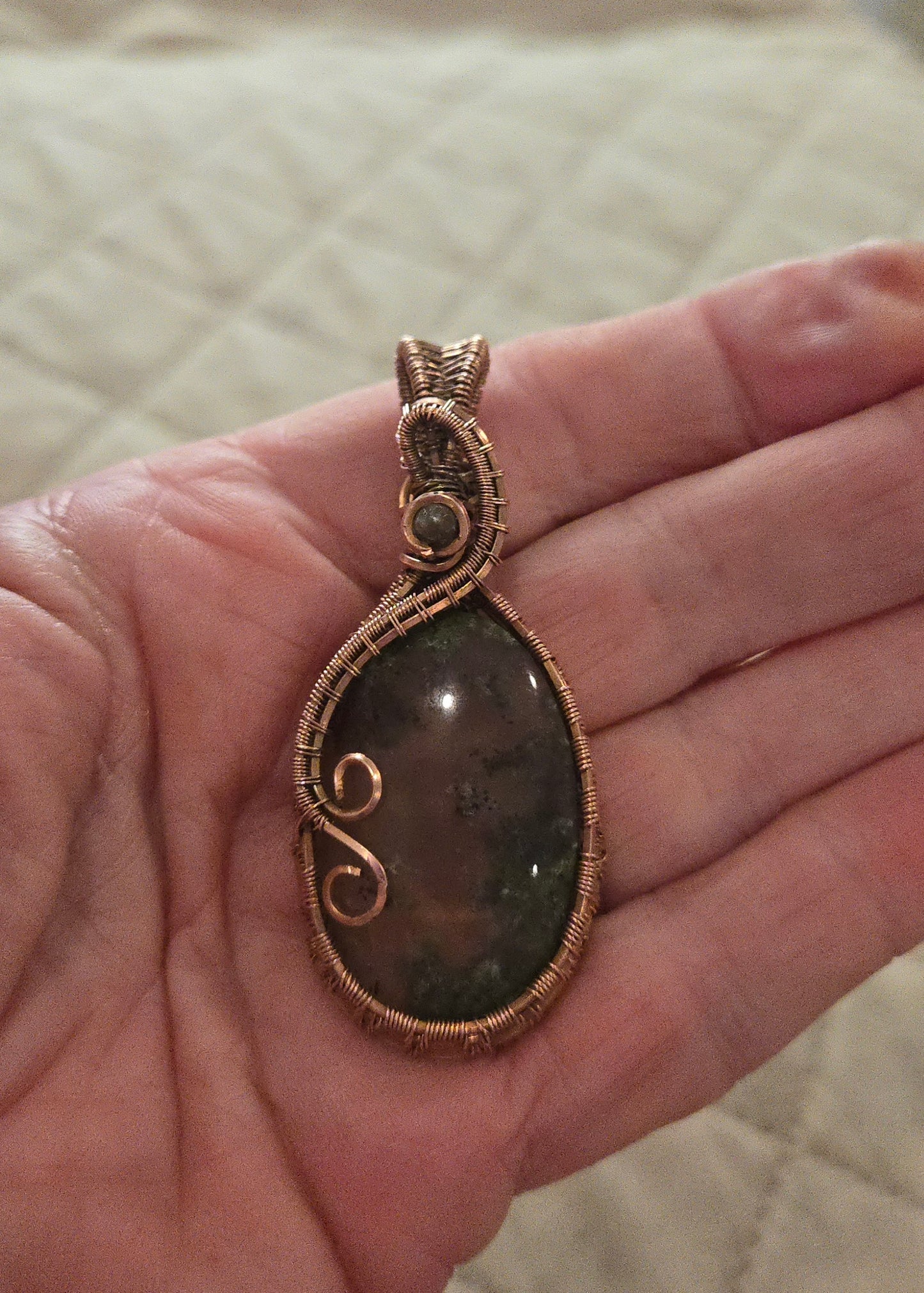 Scenic Moss Agate