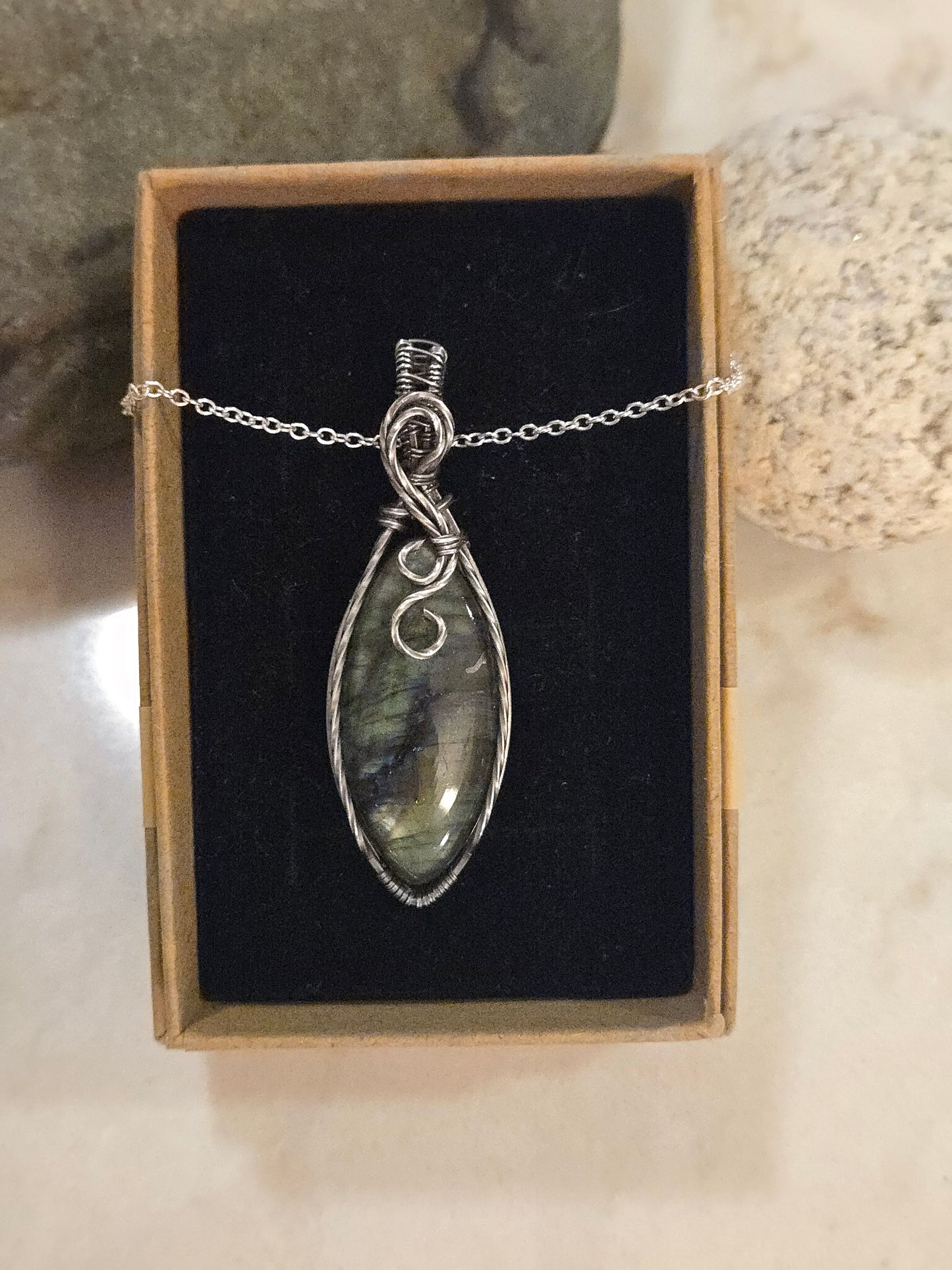 Labradorite in Sterling Silver