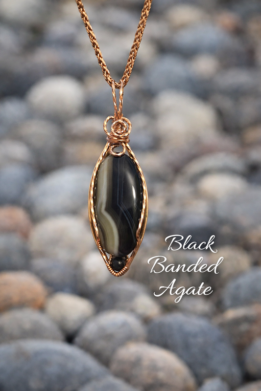 Black Banded Agate