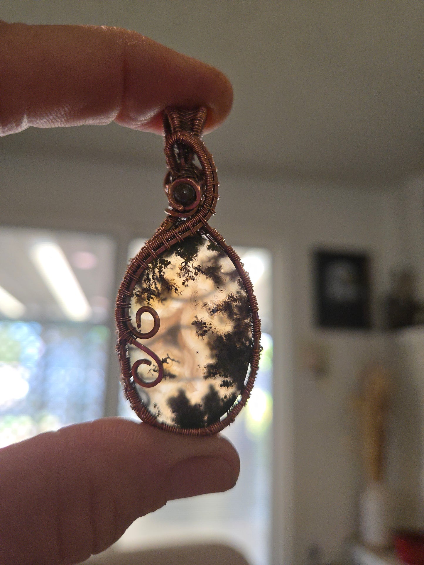 Scenic Moss Agate