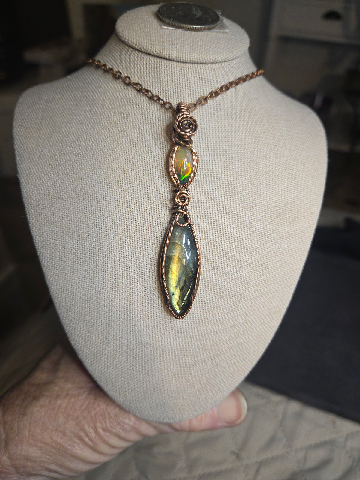 Ethiopian Opal and Labradorite
