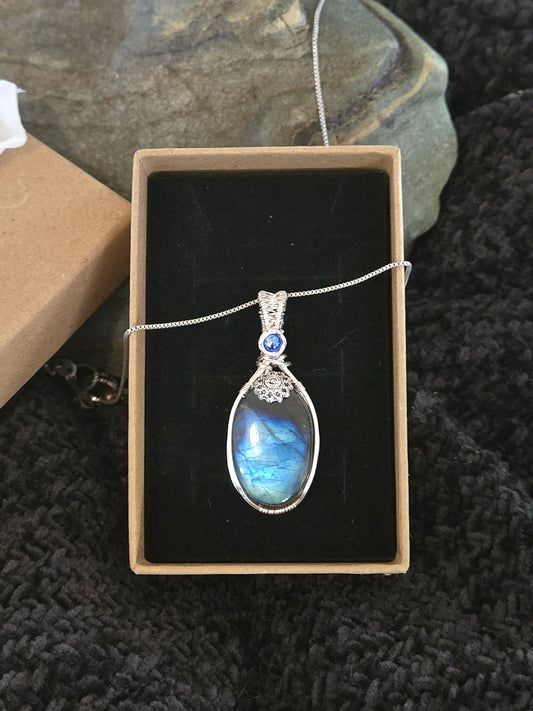 Labradorite in Sterling Silver