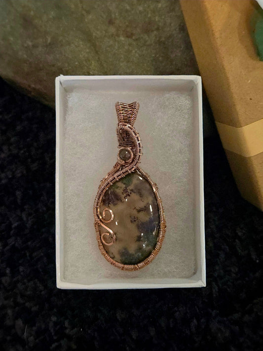 Scenic Moss Agate